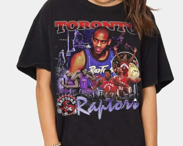 Vince Carter Toronto Raptors T Shirt Basketball