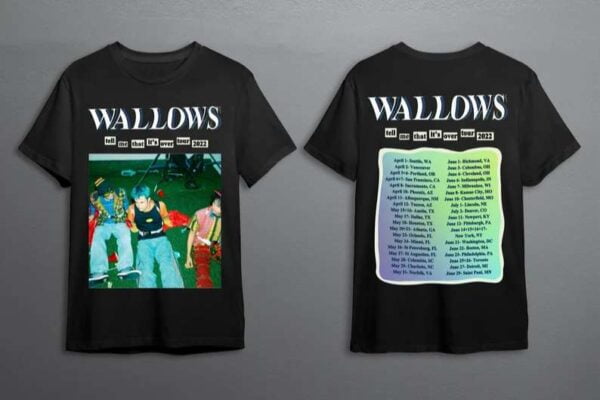 Wallows 2022 Tour Concert T Shirt