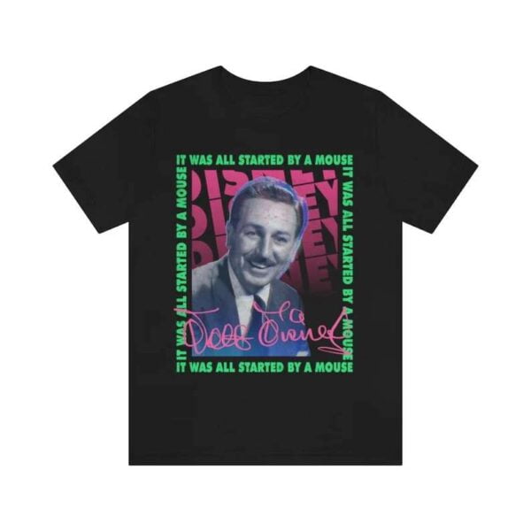 Walt Disney Neon Signature T Shirt