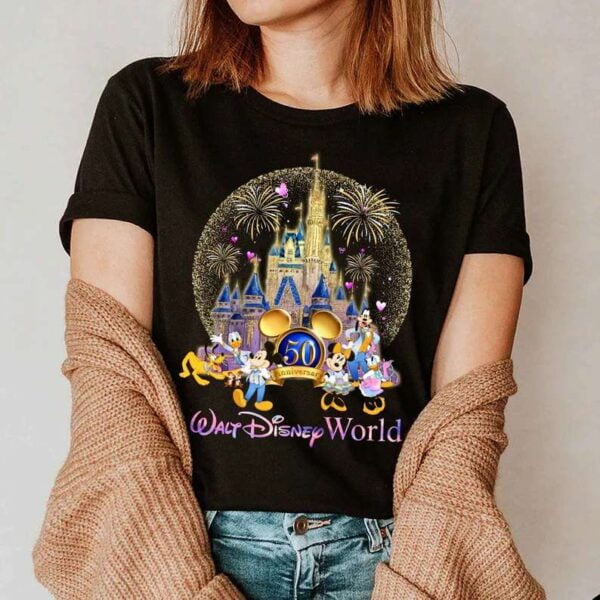 Walt Disney World T Shirt 50th Anniversary