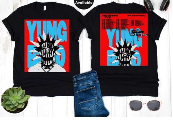 YUNGBLUD Life On Mars Tour 2022 T Shirt