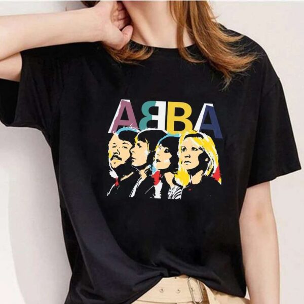ABBA T Shirt Celebration 50 Years