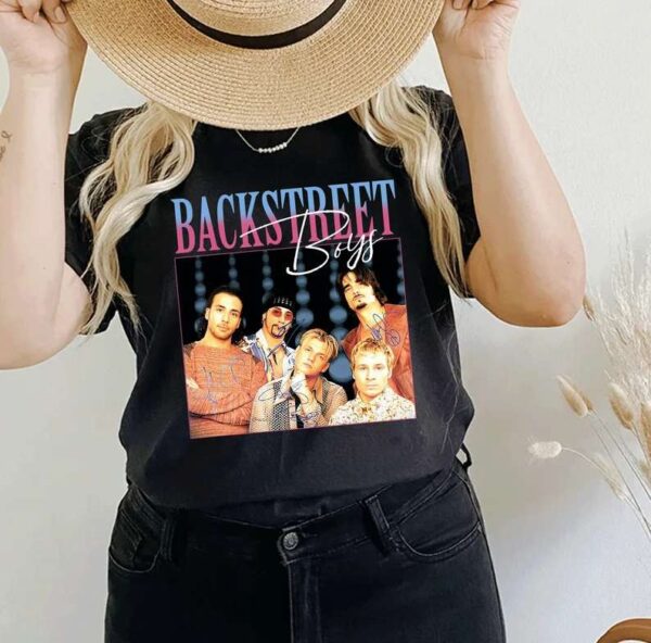 Backstreet Boys World Tour T Shirt Signatures