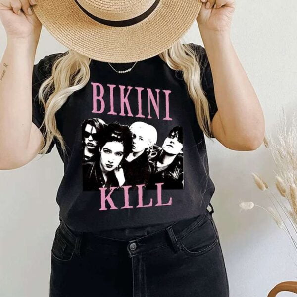 Bikini Kill T Shirt Rock Band
