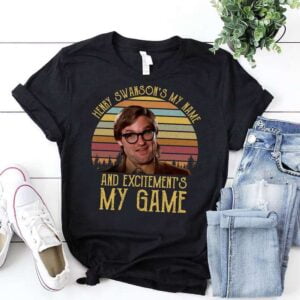 Henry Swansons My Name And Excitements My Game T Shirt