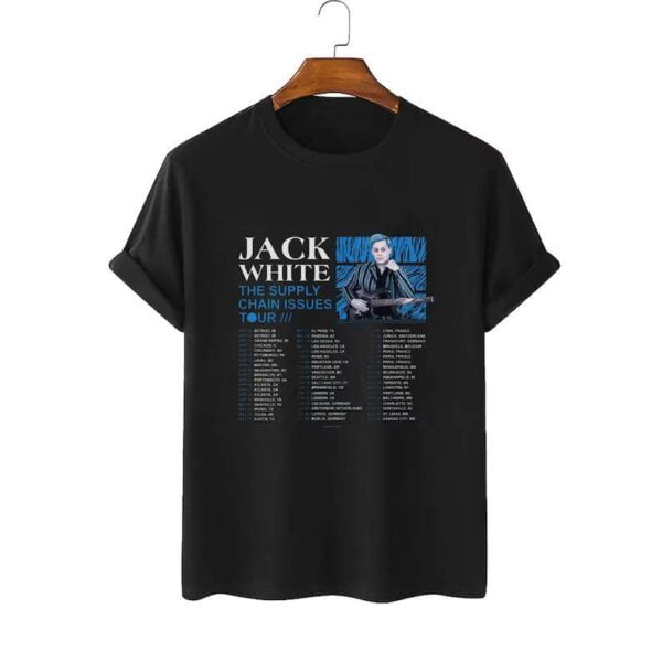 Jack White The Supply Chain Issue Tour 2022 T Shirt Singer