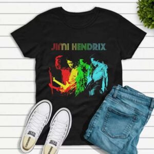Jimi Hendrix Colors T Shirt
