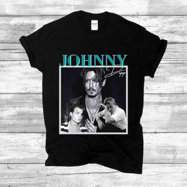 Johnny Depp T Shirt Justice for Johnny Merch