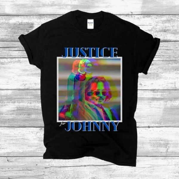 Johnny Depp Unisex T Shirt Justice for Johnny