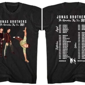 Jonas Brothers The Remember This Tour 2021 T Shirt