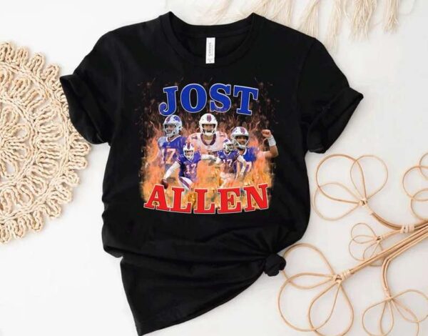 Josh Allen American Football T Shirt