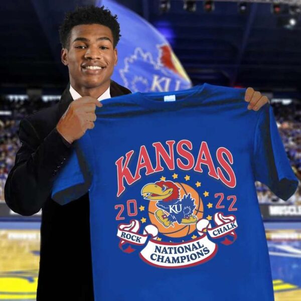 Kansas Jayhawks Champions National Championship NCAA 2022 Shirt