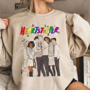 LGBT Heartstopper Characters Couple Fanart Shirt