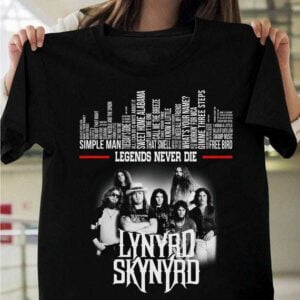 Lynyrd Skynyrd Legends Never Die T Shirt