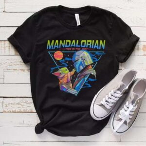 Mandalorian Grogu T Shirt Baby Yoda