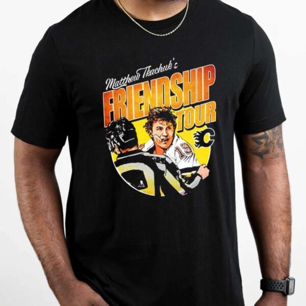 Matthew Tkachuks Friendship Tour T Shirt Brady Tkachuk