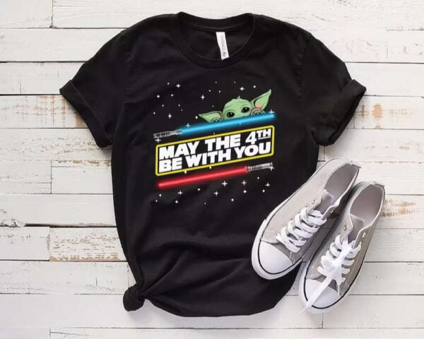 May The 4th Be With You T Shirt Disney Star Wars