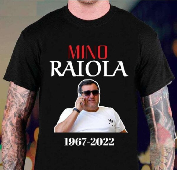 Mino Raiola Rest In Peace T Shirt