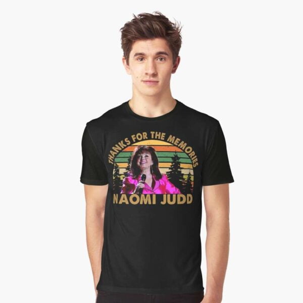 Naomi Judd T Shirt Thanks For The Memories