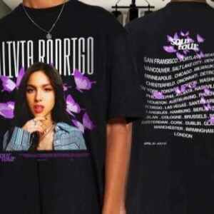 Olivia Rodrigo Sour Tour 2022 Shirt Music Singer
