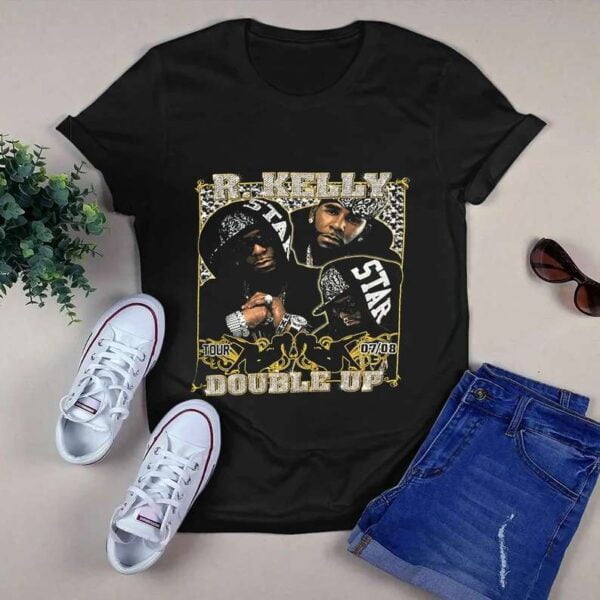 R Kelly 2007 2008 Double Up Tour T Shirt