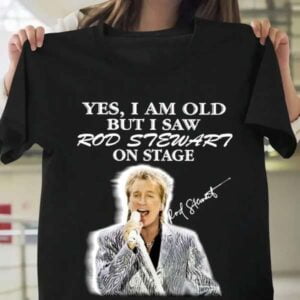 Rod Stewart On Stage T Shirt Music