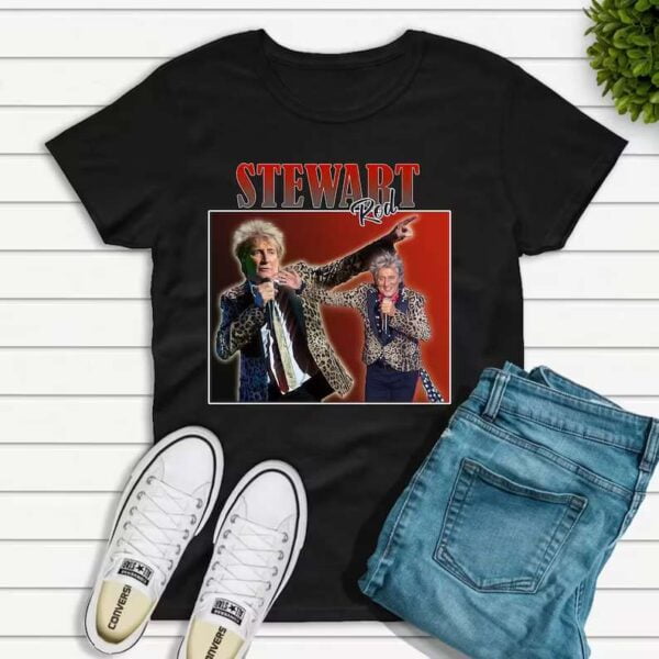 Rod Stewart T Shirt Singer Music For Fans