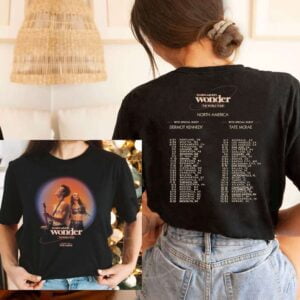 Shawn Mendes Wonder The World Tour 2022 Shirt Tate McRae Dermot Kennedy