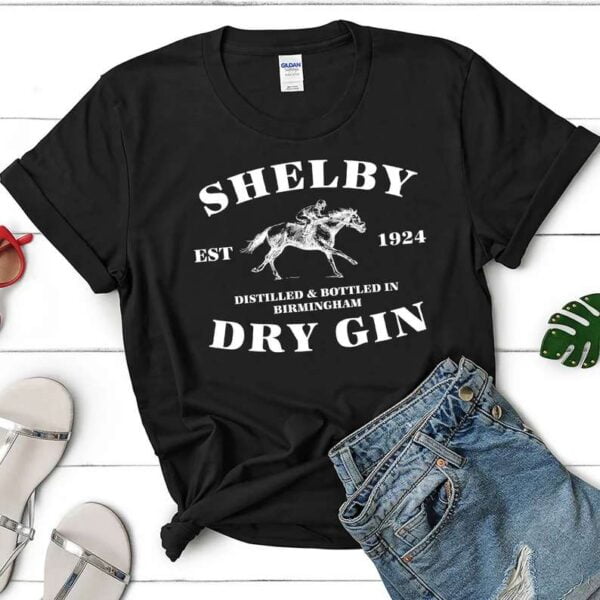 Shelby Company Gin Dry Est 1924 By Peaky Blinders T Shirt