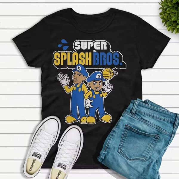 Splash Brothers Stephen Curry Klay Thompson T Shirt