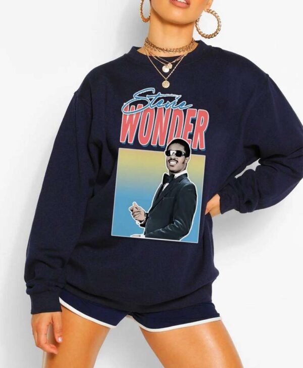 Stevie Wonder T Shirt Music Singer