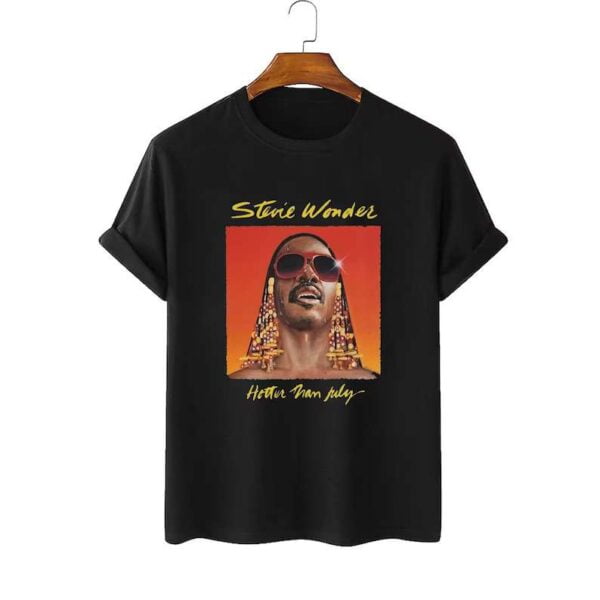 Stevie Wonder Ter Than July Album T Shirt Singer Music