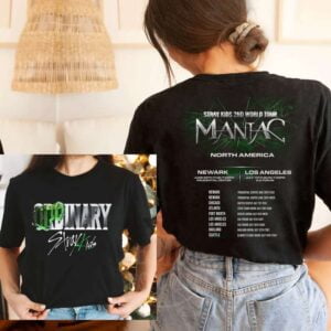 Stray Kids 2nd World Tour MANIAC 2022 Merch T Shirt