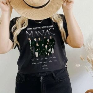 Stray Kids Maniac World Tour T Shirt