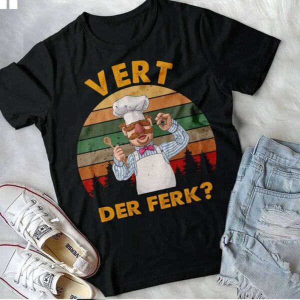 Swedish Chef Shirt Vert Der Ferk