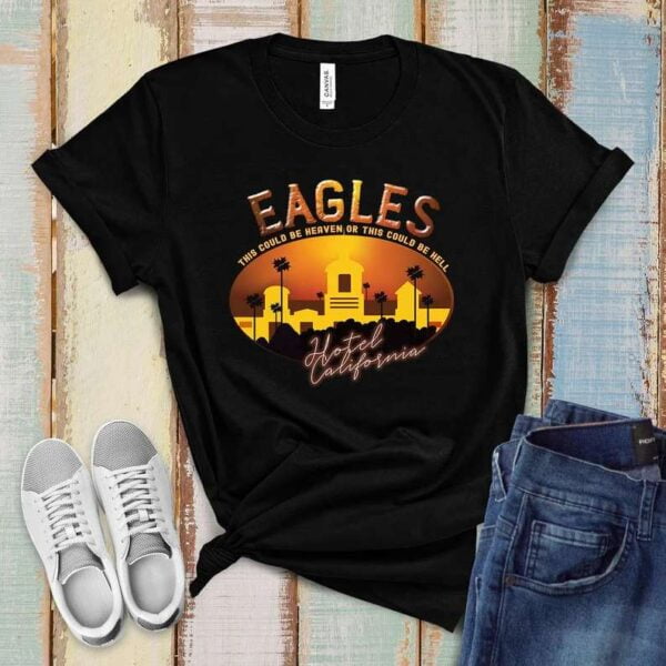 The Eagles T Shirt Hotel California