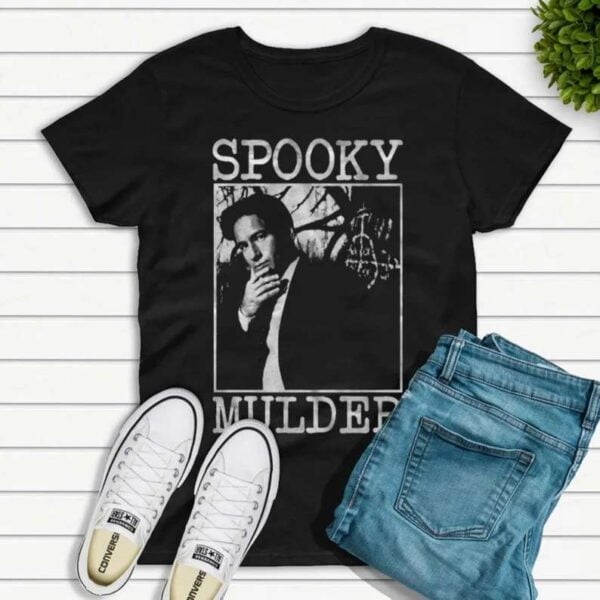 The X Files Spooky Mulder T Shirt TV Show UFO