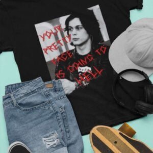 Ville Valo Shirt HIM Band Your Pretty Face Top Going to Hell