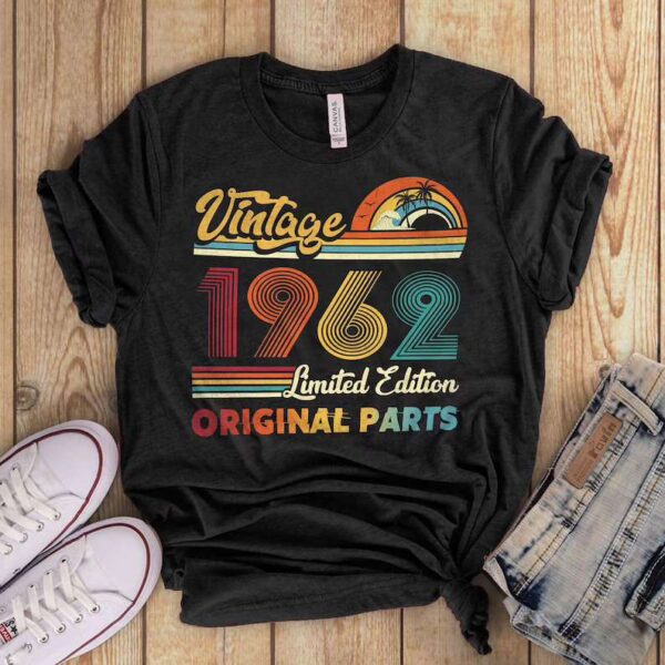 Vintage 1962 Birthday Shirt 60 Birthday