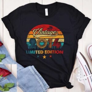 Vintage 2014 8th Birthday T Shirt