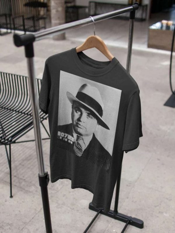 Al Capone Mafia T Shirt Mugshot
