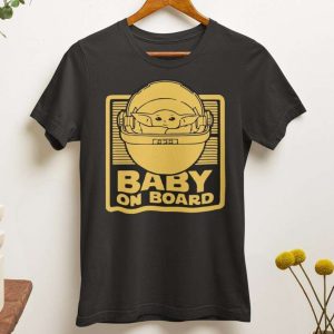 Baby Yoda The Mandalorian T Shirt Star Wars