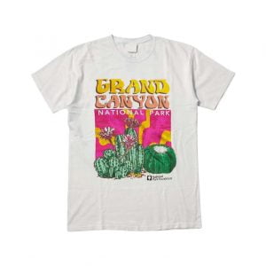 Bad Bunny Grand Canyon National Parks Psychedelic Cacti T Shirt