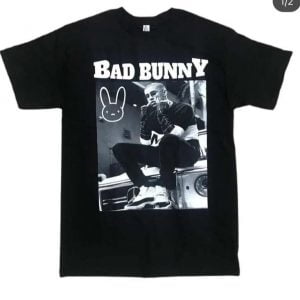 Bad Bunny Mens T Shirt Music Rapper