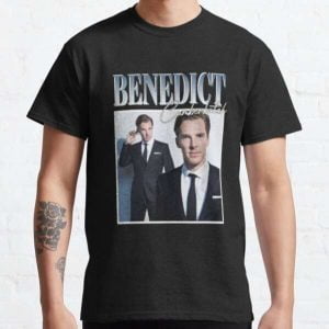 Benedict Cumberbatch Classic T Shirt Movie Actor