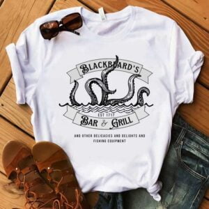 Blackbeards Bar and Grill Our Flag Means Death Mens T Shirt