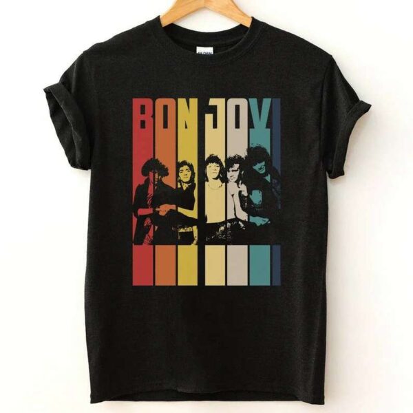Bon Jovi Band T Shirt Music Gift