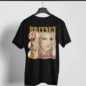 Britney Spears Singer Retro T Shirt