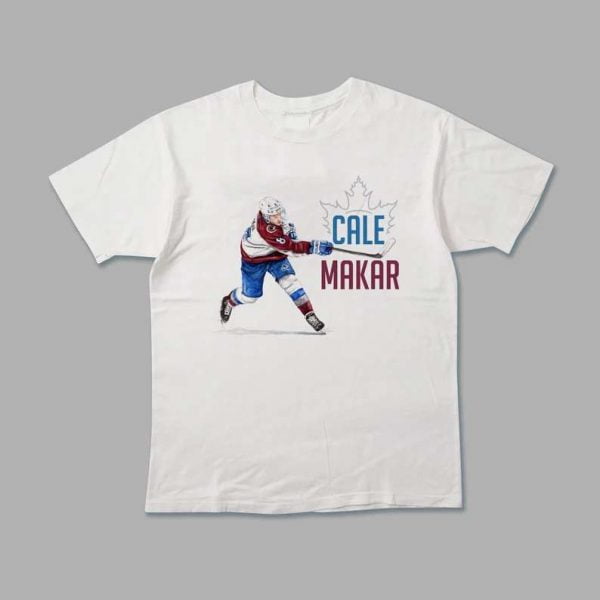 Cale Makar T Shirt Colorado Avalanche Champion 2022
