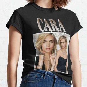 Cara Delevigne Classic T Shirt Film Movie Actress